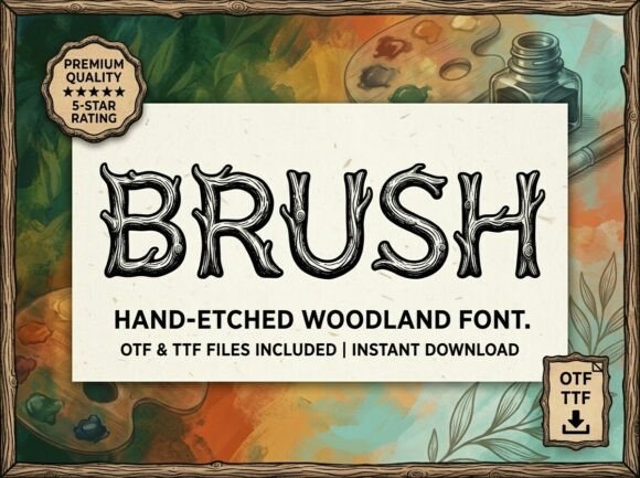 Brush: Where Forest Folklore Meets Modern Branding