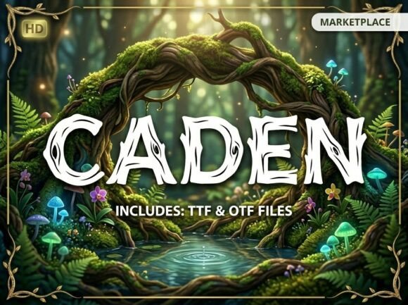 Caden: A Display Font That Demands to Be Seen