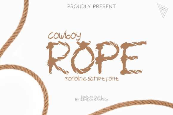 Cowboy Rope: A Display Font with Rugged Charm
