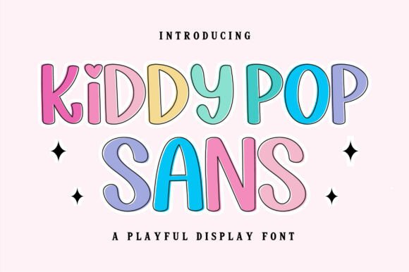 Discovering the Joy of Kiddy Pop Sans for Playful Designs