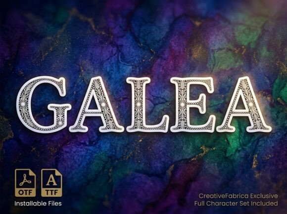 Galea: The Art of Typographic Boldness