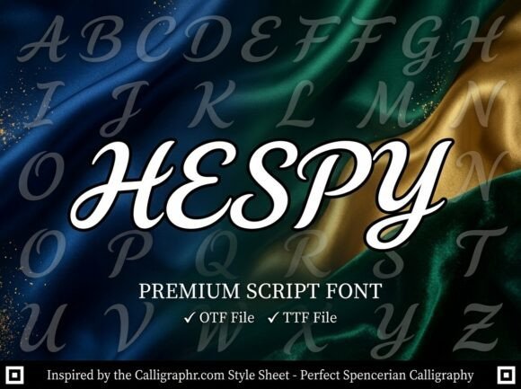 Hespy: A Bold Typeface for Head-Turning Projects