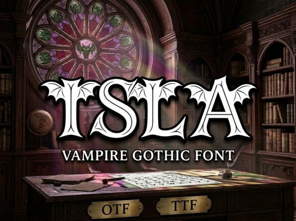 Isla: A Typeface Whispered in Shadows