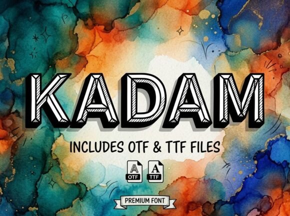 Kadam: Where Architecture Meets Art in Typography