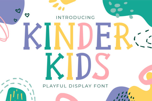 Kinder Kids: A Playful Font for Designs That Spark Joy