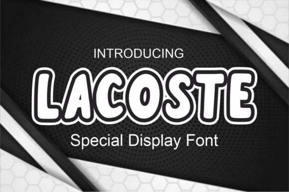 Lacoste: The Handwritten Font That Feels Like a Visual Hug