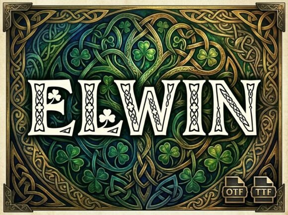 Meet Elwin: The Display Font That Commands Attention