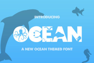 Ocean: A Nautical Typeface That Brings Coastal Charm to Your Designs