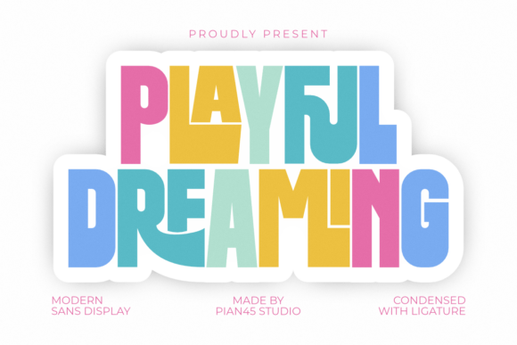 Playful Dreaming: A Font That Blends Whimsy with Professional Polish