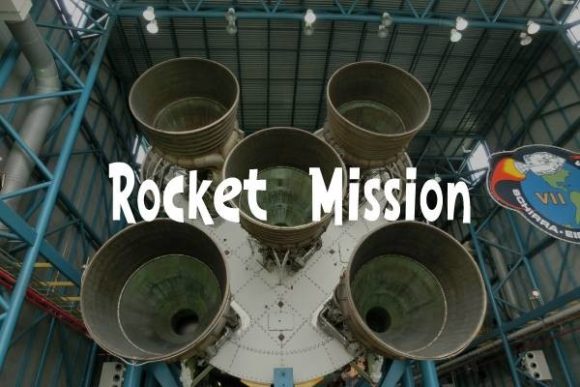 Rocket Mission: A Playful Display Font for Creative Projects