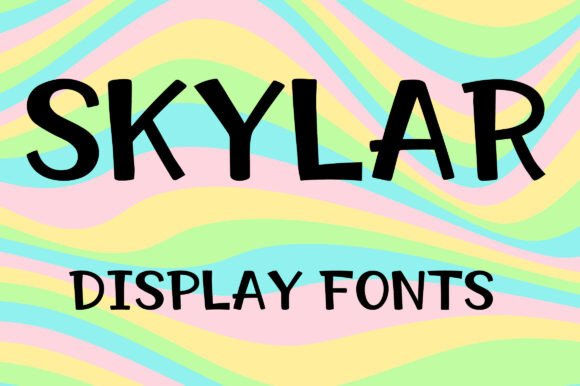 Skylar: A Font That Brings a Playful Vibe to Any Project