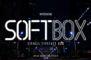 Softbox: A Modern Typeface with a Cool, Futuristic Vibe