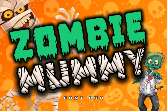 Unleash Playful Chaos: A Deep Dive into the Zombie Mummy Font
