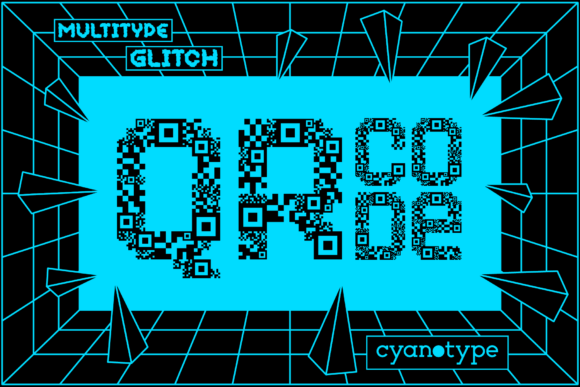 Why MultiType Glitch QR Code Is the Display Font Your Brand Needs