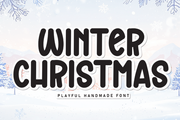 Winter Christmas: A Font for Enchanting Holiday Designs